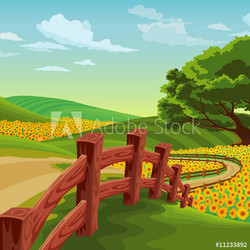 Country scene