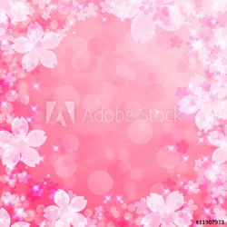 桜の背景