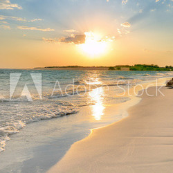 Tranquil Beach Sunset