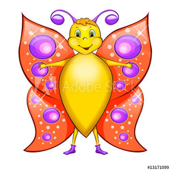 Butterfly cartoon