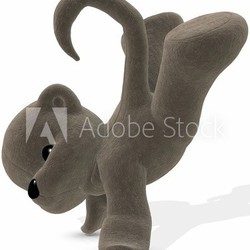 Cute Teddy - Toon Figure