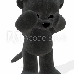 Cute Teddy - Toon Figure