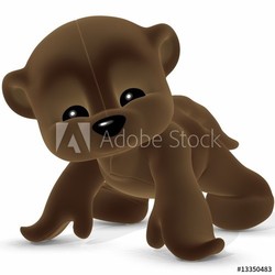Cute Teddy - Toon Figure