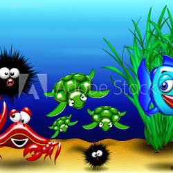Animali Mare-Sea Animals-Animaux Mer 2