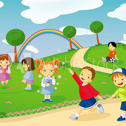 Bambini al parco
