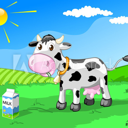 nice cow on the meadow