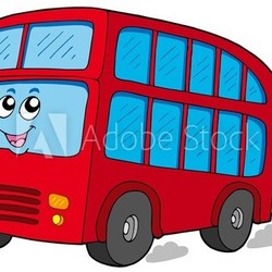 Cartoon doubledecker