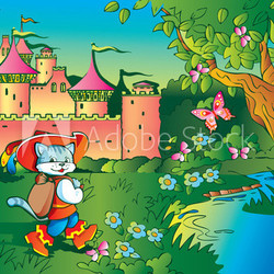 Fairy tale. Puss in Boots