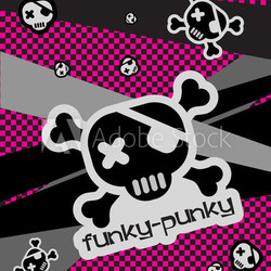 Funky - Punky Vector Illustration