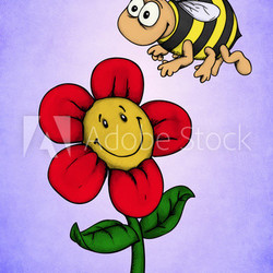 Blume, Biene, Honig, Freunde, Hummel, Wiese