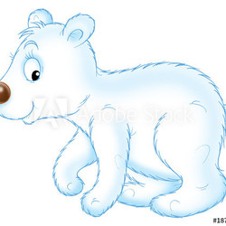 small white bear