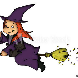 Hexe, Witch, Halloween, Karneval, Fasching, Verkleidung