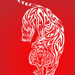 Red Tiger Tattoo