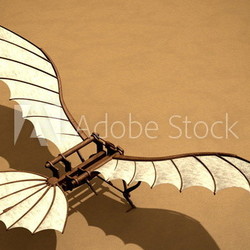 Leonardos flying machine