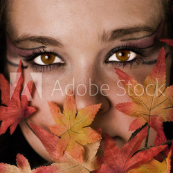 Autumn woman
