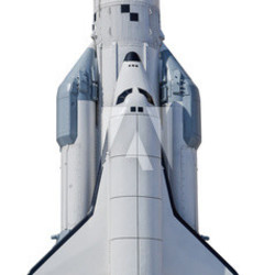 Spaceship Buran in Samara, Russia