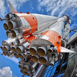 Russian space transport rocket