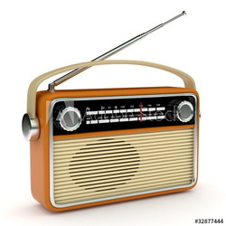 Retro radio