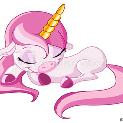 Sleeping unicorn