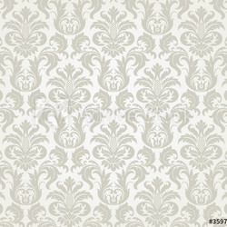 Vector seamless floral damask pattern