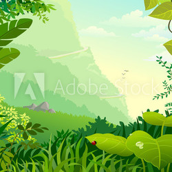 AMAZON JUNGLE TREES  AND WILDERNESS