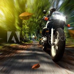 Speeding Motorcycle
