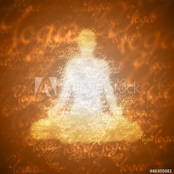 Yoga Kontrast - Weiß Braun