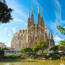 La Sagrada Familia, Barcelona, spain.