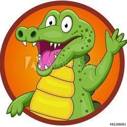 Crocodile cartoon
