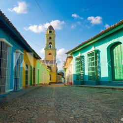 The colonial town of Trinidad in Cuba