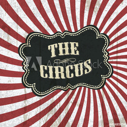 Classical circus background, vector, eps10