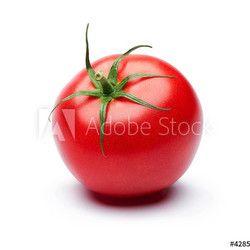Fresh tomato isolated on white background