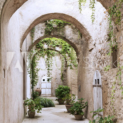 Old arcade at the Castle