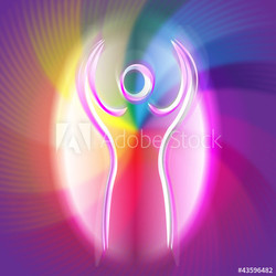 engelswesen - regenbogenfarben