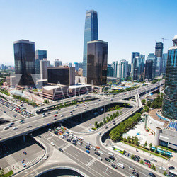 landscape of modern city ,beijing