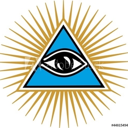 Allsehendes Auge Gottes -  Symbol der Erkenntnis & Allwissenheit