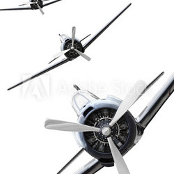 The Fighters. Retro technology theme.