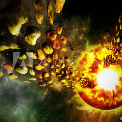 Twirl asteroids to the planet