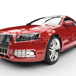 Red Business Car Power Shot