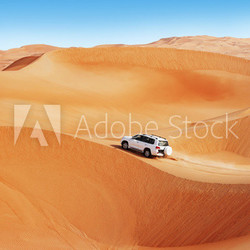 4 by 4 dune bashing is a popular sport of the Arabian desert