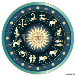 Horoskopscheibe - Sternzeichen