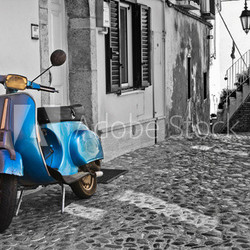 Alleyway. Deliceto. Puglia. Italy.
