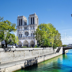 Notre Dame Cathedral, Paris, France.