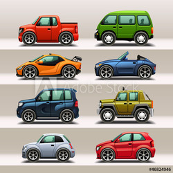 car icon set