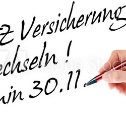 KFZ Versicherung wechseln Termin 30.11.