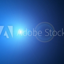 Supernova Explosion Blau