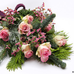 Blumen als Grabschmuck