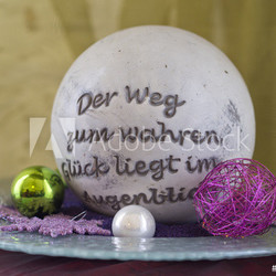 Der Weg zum wahren Glück liegt im Augenblick