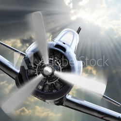 The Fighter. Retro technology theme.