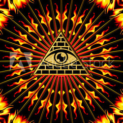 Allsehendes Auge Gottes -  Symbol der Erkenntnis & Allwissenheit
